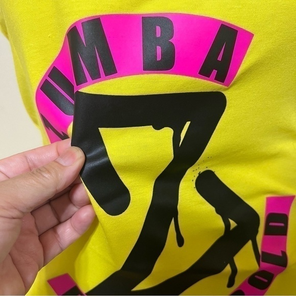 ZUMBA DANCE BOLD halter tank top large new with Tag - Picture 7 of 7